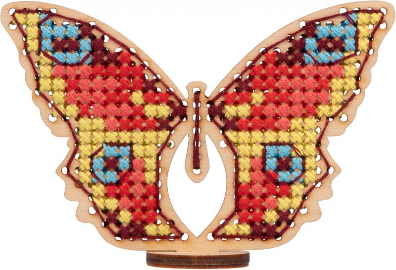 На крыльях бабочки! Наборы для вышивки бисером по прозрачной пластиковой основе ТМ «Вдохновение».