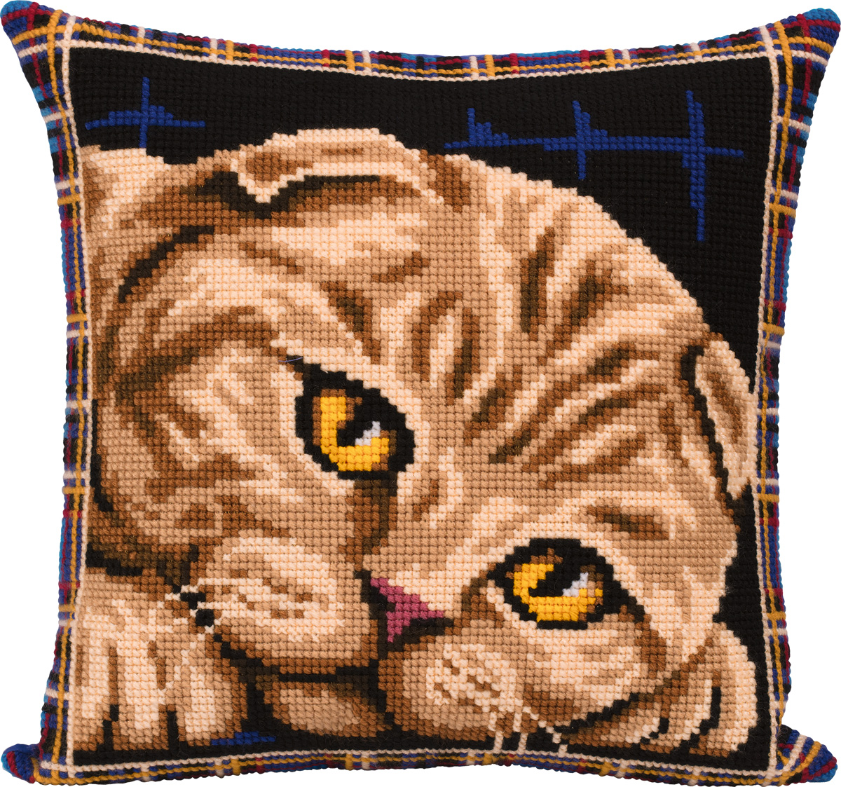 Набор для вышивания PANNA Подушка. Шотландская кошка 