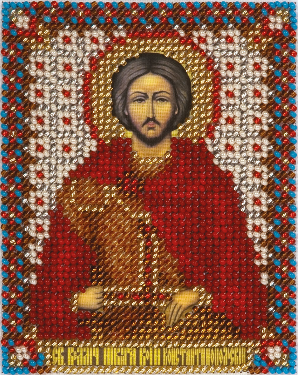 Набор для вышивания PANNA Икона Св. Влкм. Никиты Воина Константинопольского 