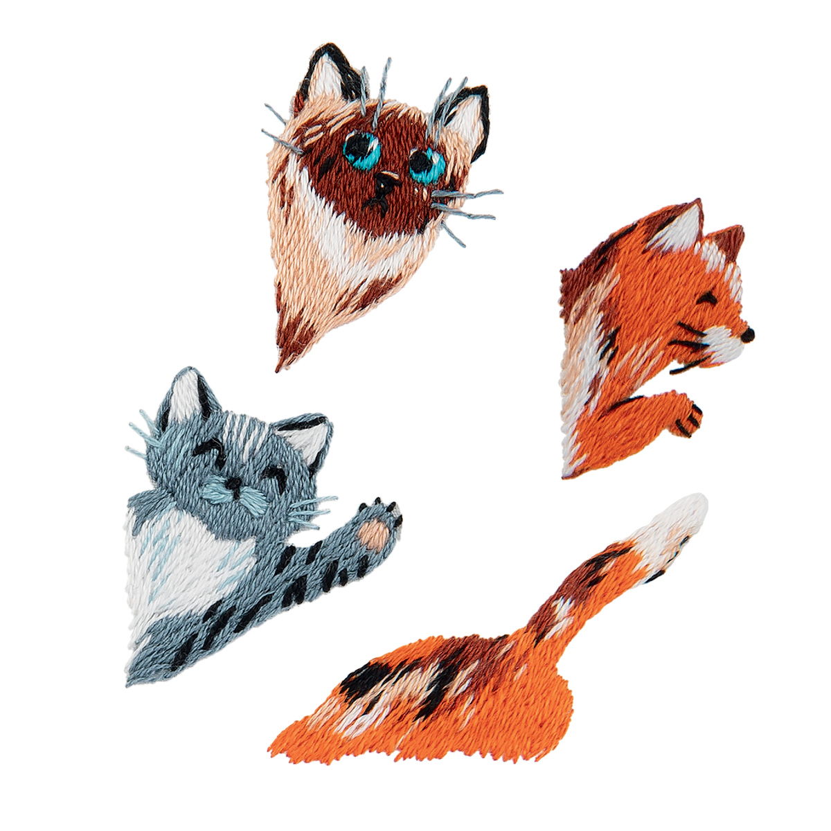 Набор для вышивания PANNA Любопытные котики 