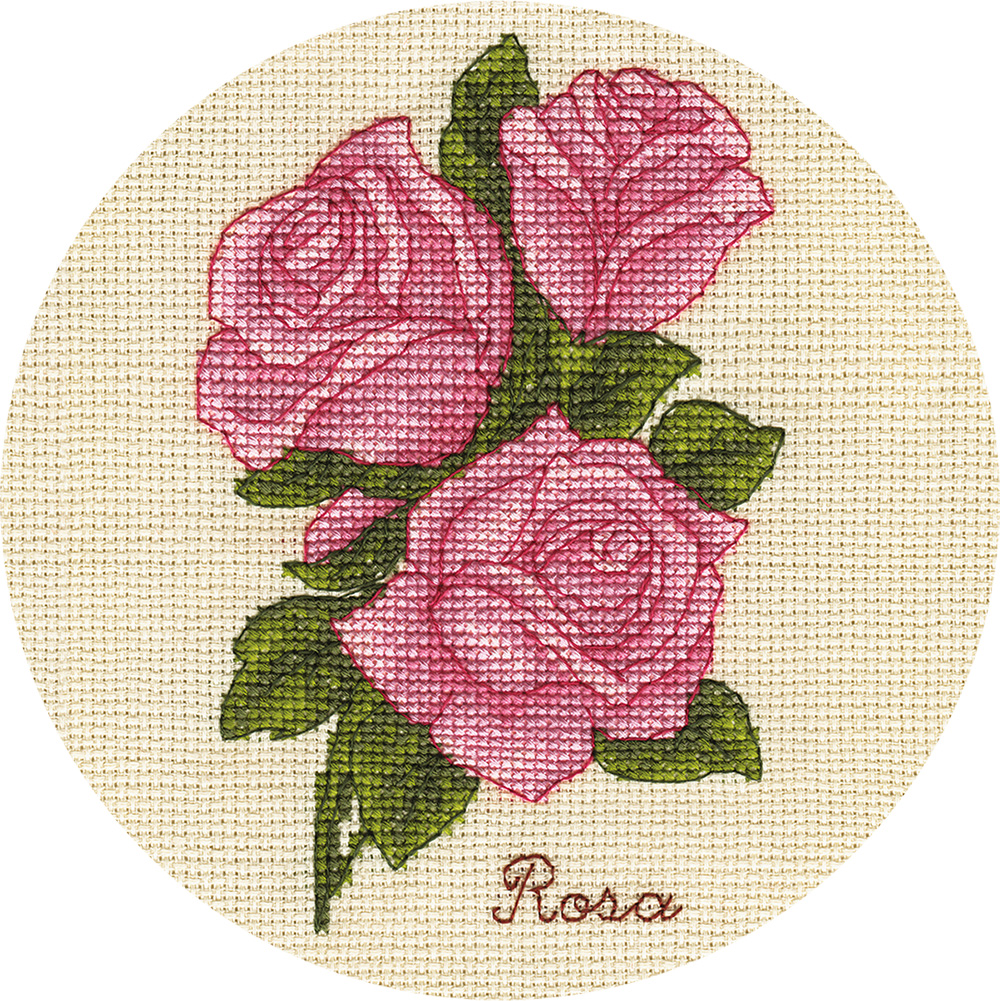 Набор для вышивания PANNA Букетик роз 