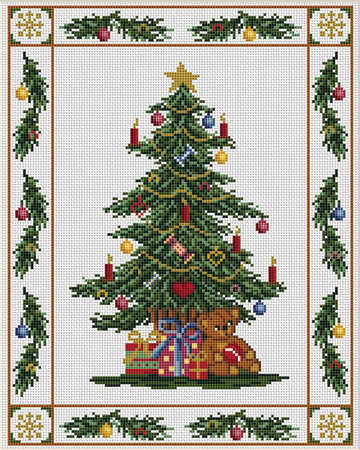 Набор для вышивания Panna ПР-0355 Ёлка