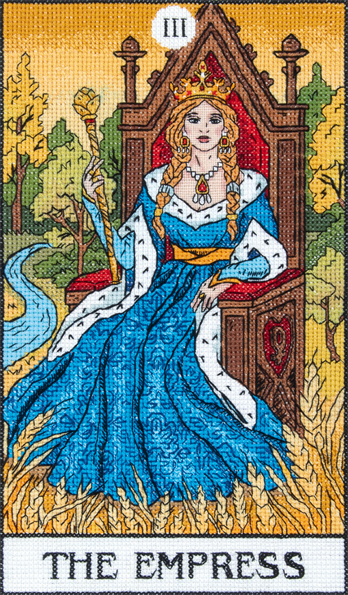 Набор для вышивания PANNA Таро. Императрица