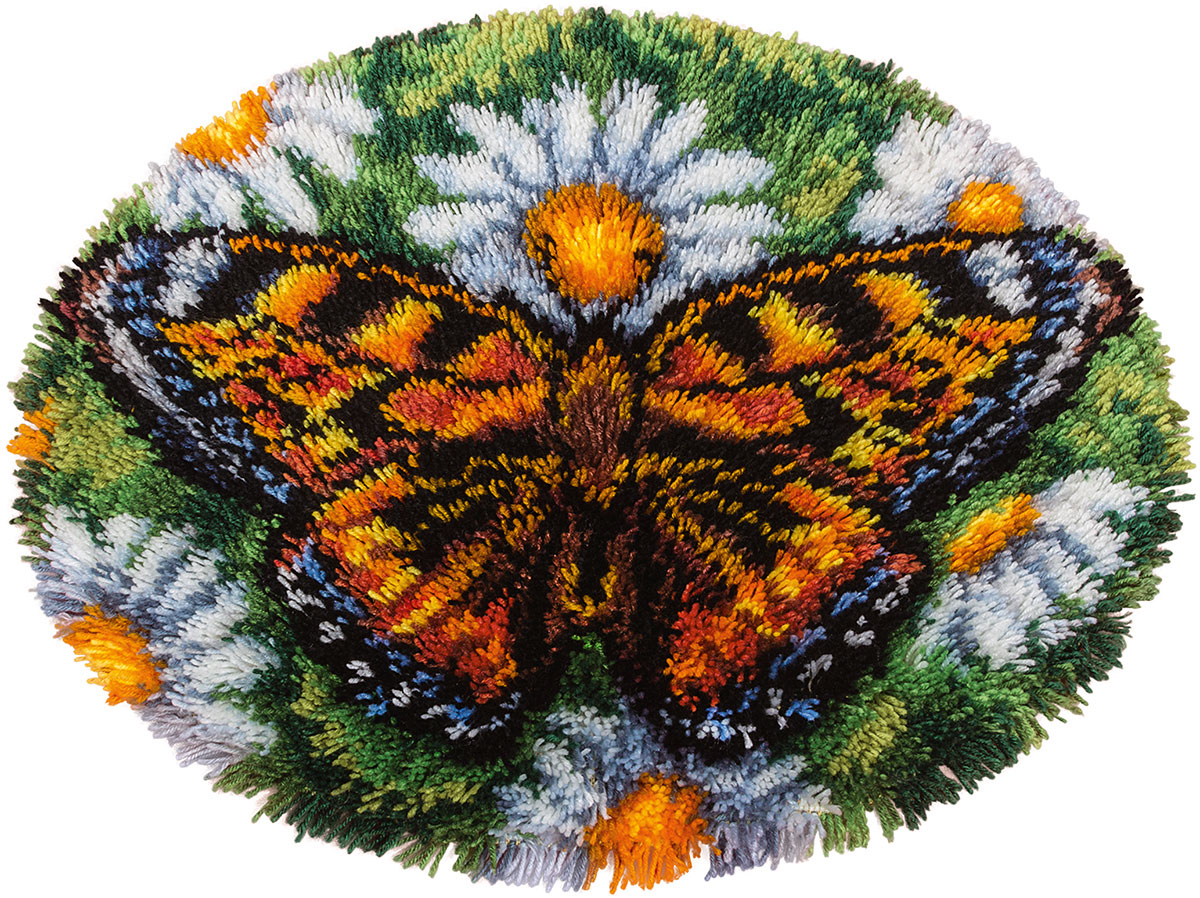 Набор для вышивания PANNA КИ-1583 Коврик Бабочка 