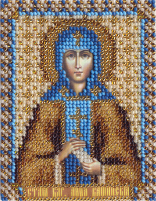 Набор для вышивания PANNA Икона св. Анны Кашинской 