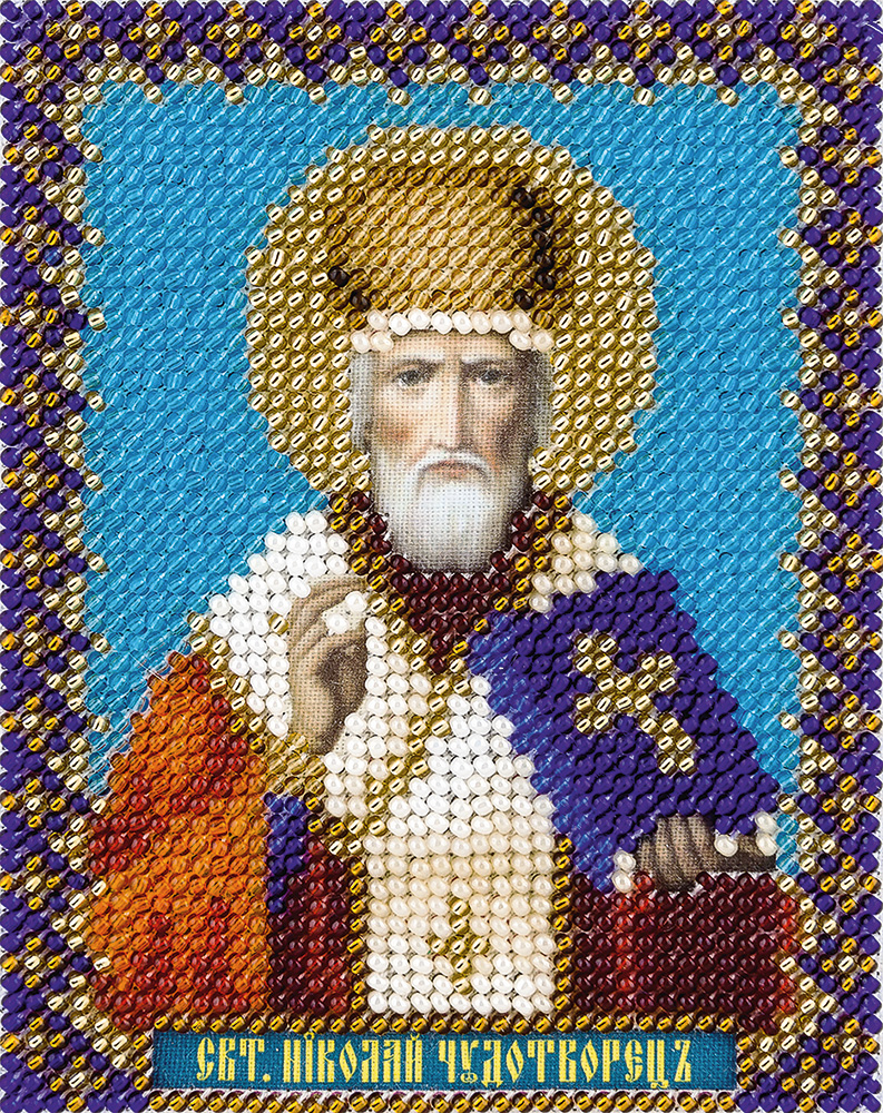 Набор для вышивания PANNA Икона Святителя Николая Чудотворца 